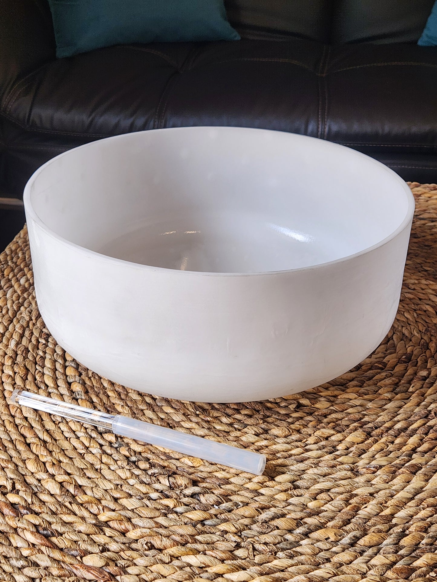 Opaque Quartz Bowl - 14"