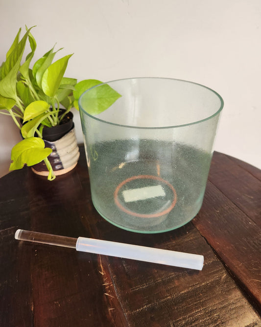 Green Amethyst Bowl - 7"