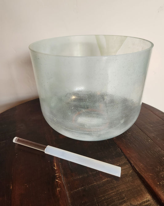 Green Amethyst Bowl - 10"