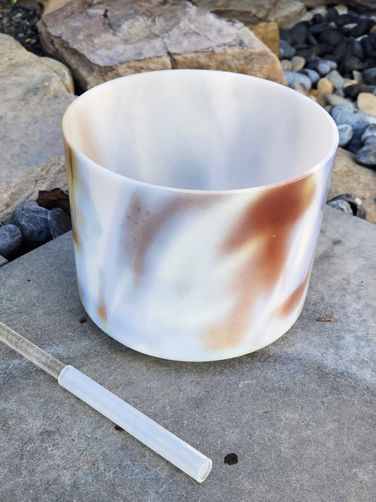 Cacao & Amethyst Bowl- 8"