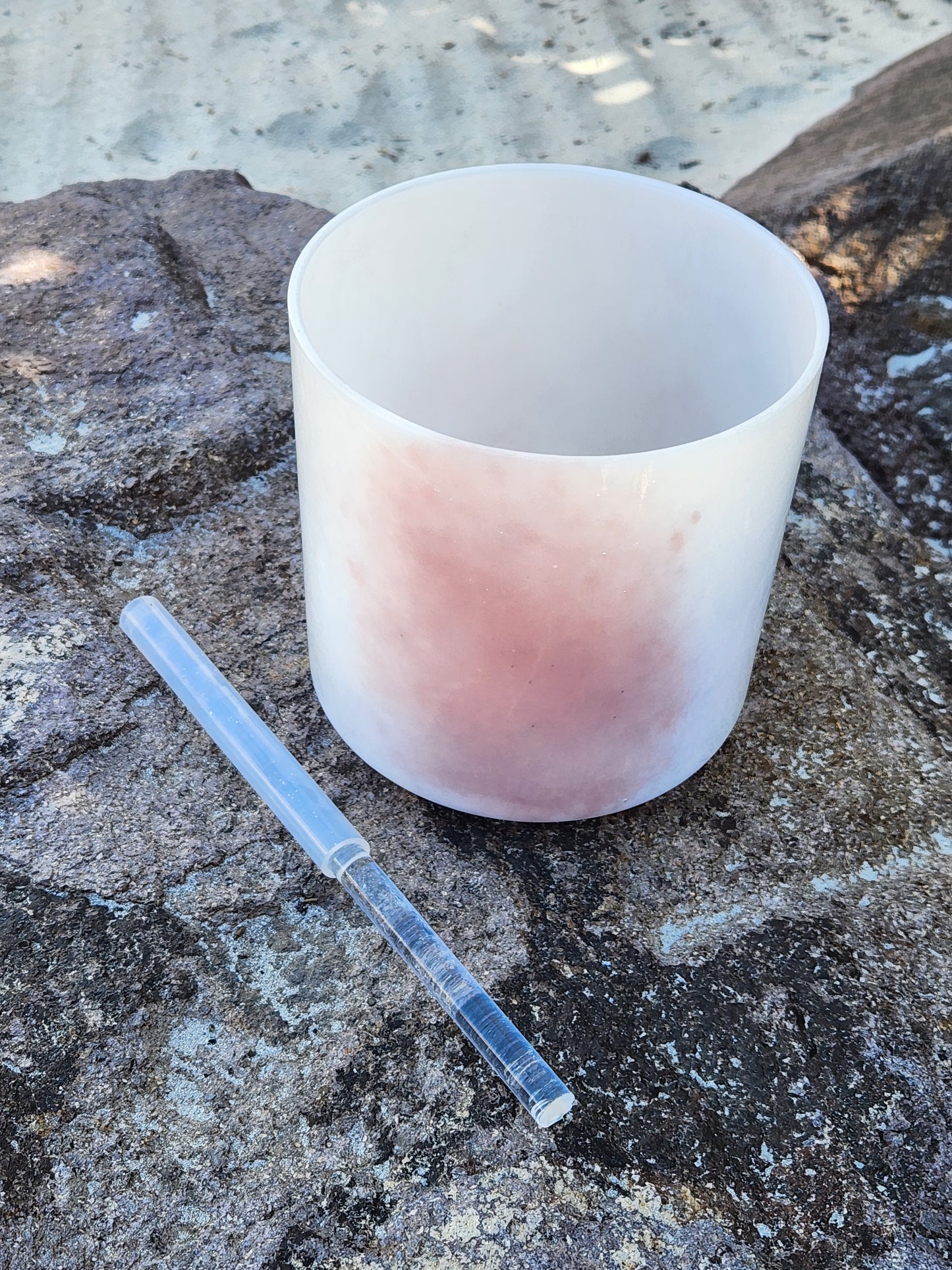Lepidolite Quartz Bowl
