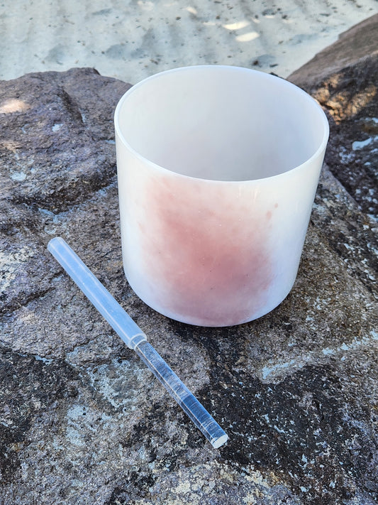 Lepidolite Quartz Bowl