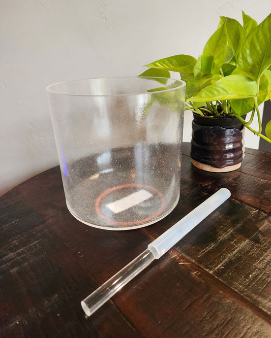 Clear Quartz Bowl - 6.5"