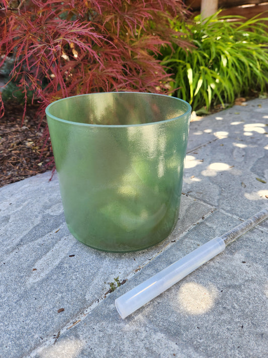 Epidote Quartz Bowl