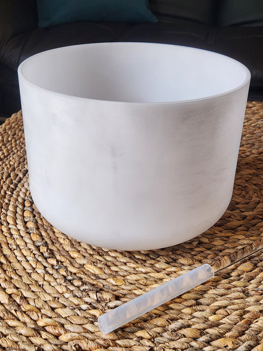 Opaque Quartz Bowl - 10"